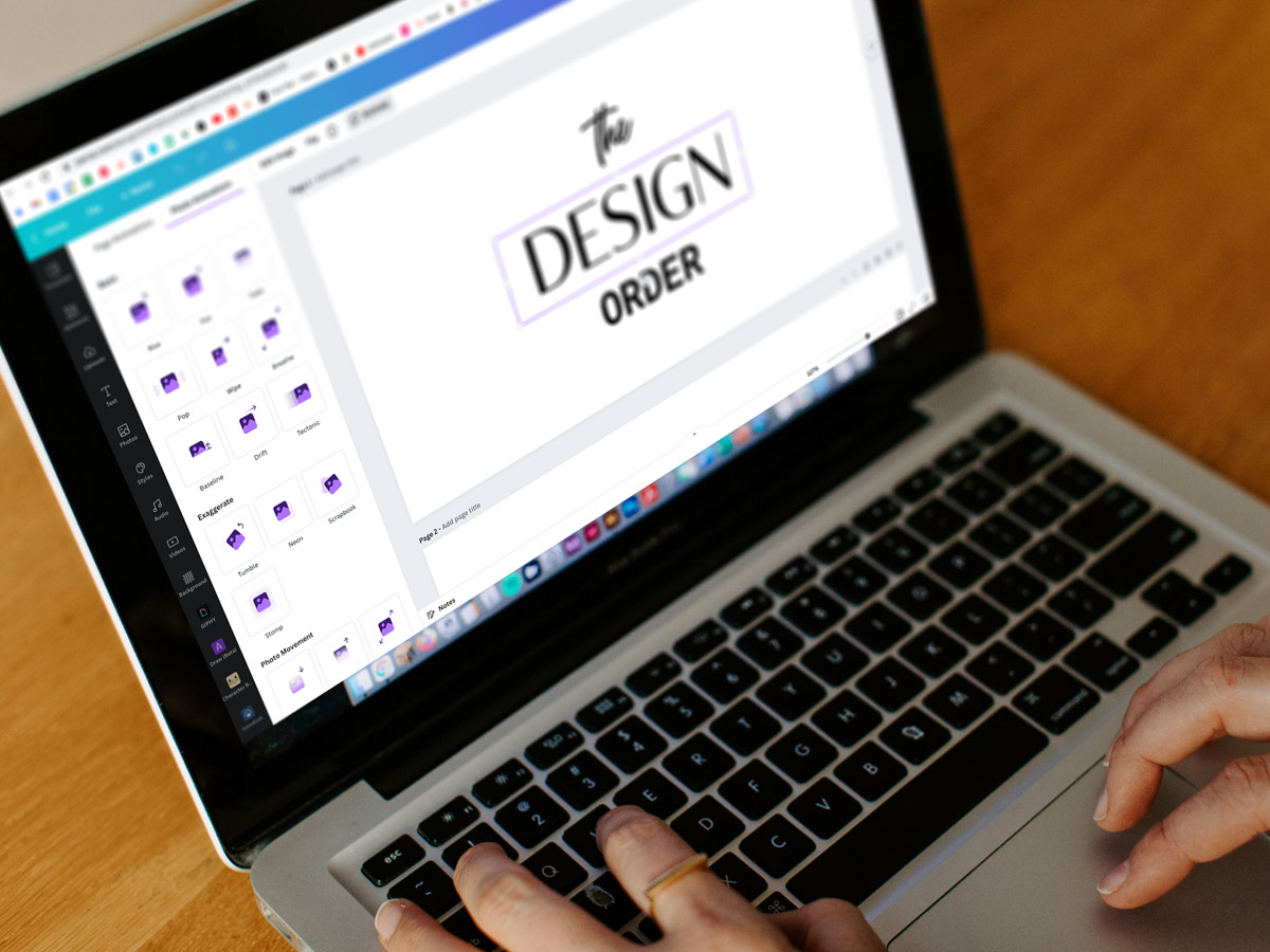 The Design Order | How to make your logo animate using Canva